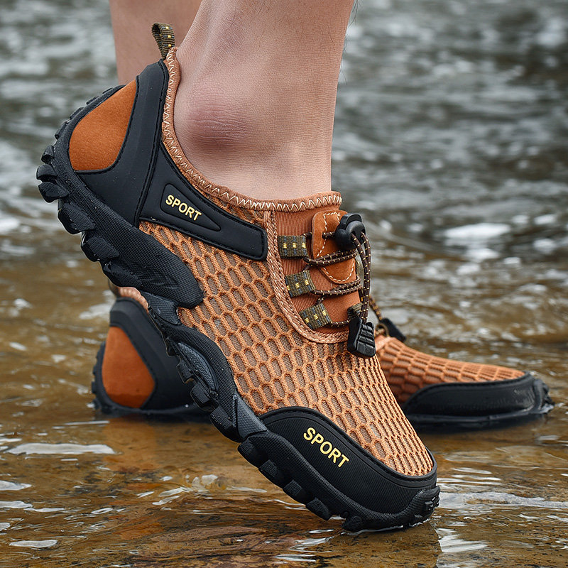 mesh slip on water shoes