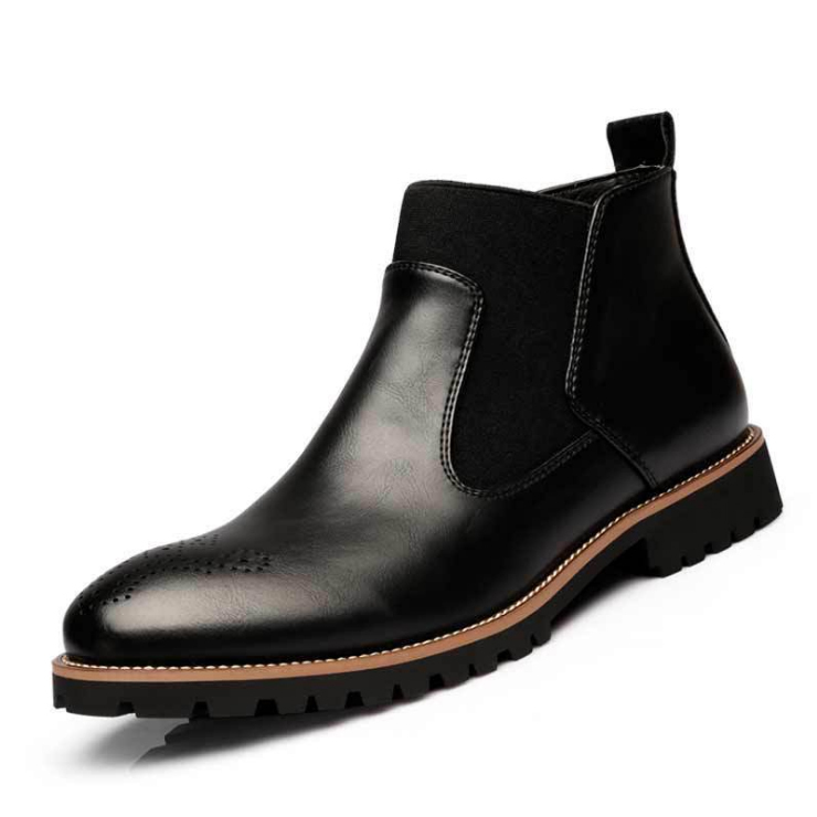 boots, mens boots, casual boots, leather boots, casual boots, winter boots, slip-on boots, men boots, ankle boots, Leather Chelsea Boot