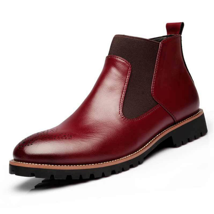 boots, mens boots, casual boots, leather boots, casual boots, winter boots, slip-on boots, men boots, ankle boots, Leather Chelsea Boot