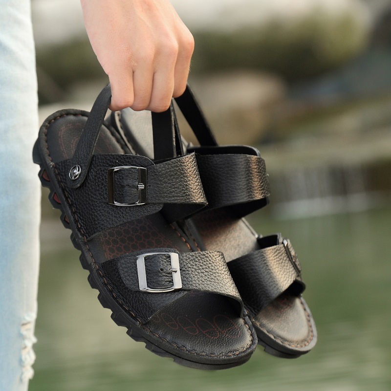 Leather Sandals, Sandals, Summer shoes, sports shoes, outdoor shoes, men shoes, men Sandals, Casual Sandals