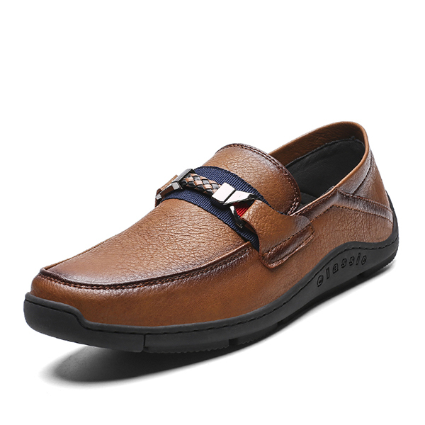 Slip-on Loafer, Breathable Driving Shoes, Fashion loafers, Leather Casual Slip on