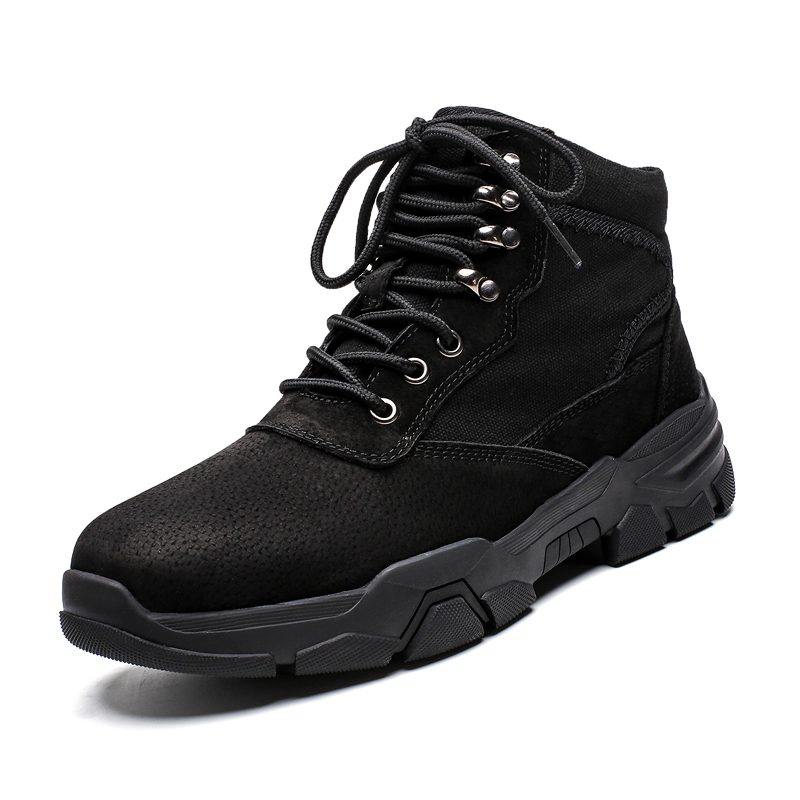 Men's Insulated Cold-Weather Boots Durable Hiking Boots