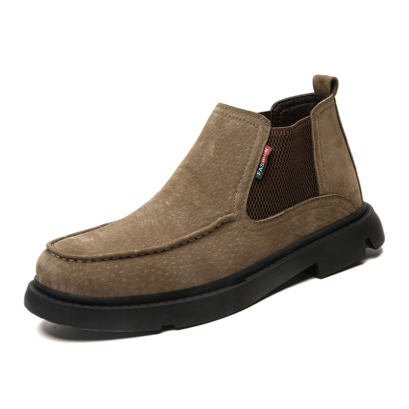 Mens Casual Boots, Chelsea Slip on Ankle Boots, Winter boots