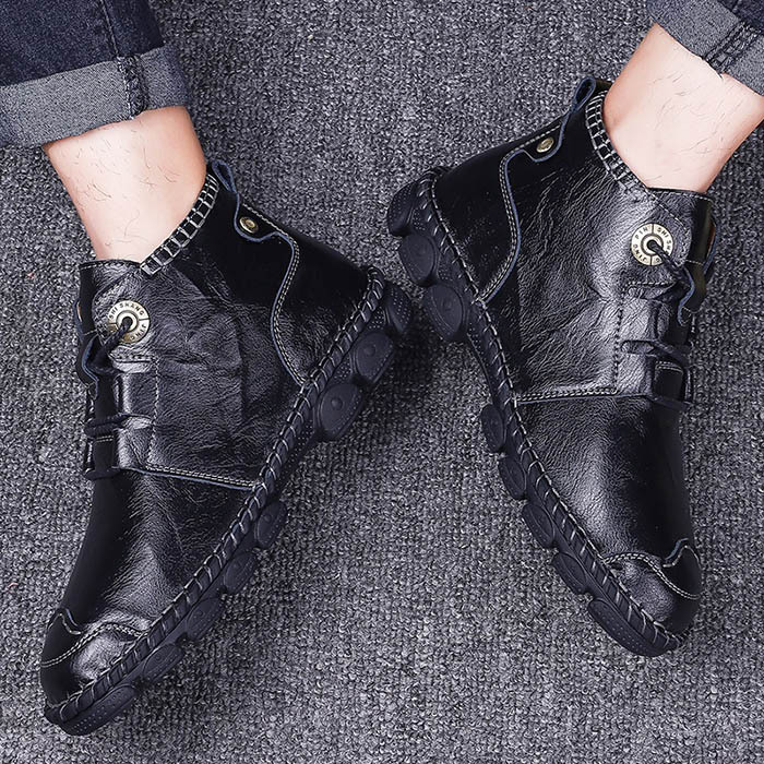 Autumn,Winter, Hand Stitching, Casual Boots
