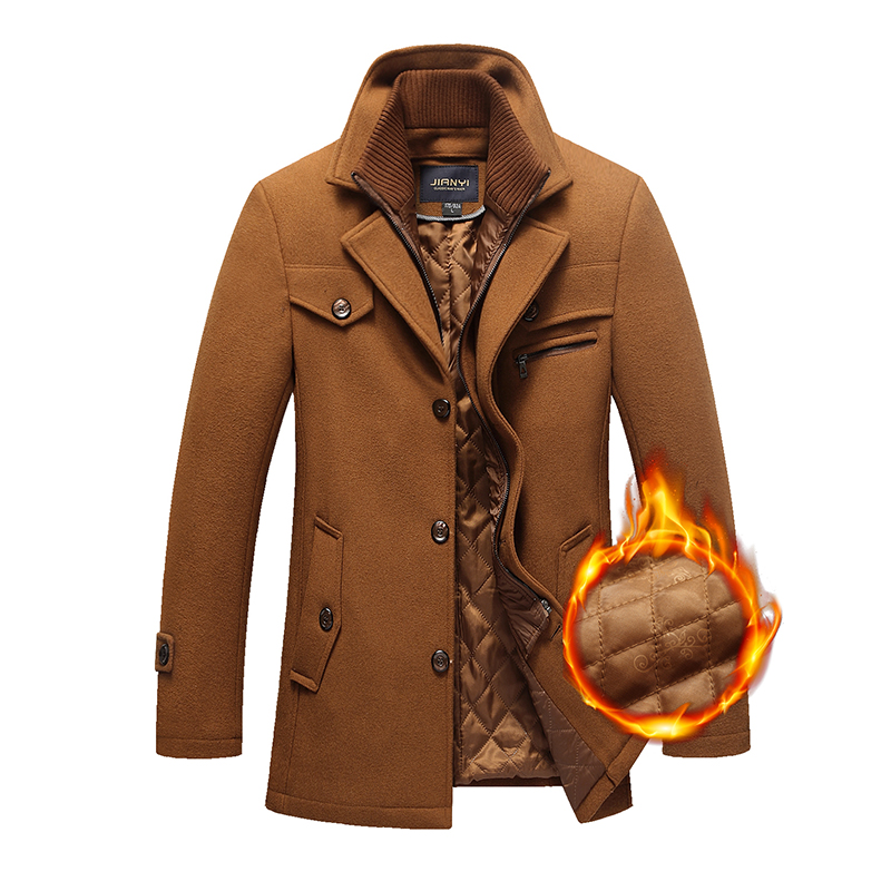 Mens mid length hot sale winter coats