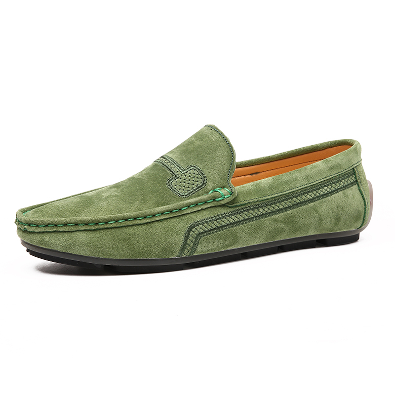 Men's, Four Seasons, Fashion, Slip-on, Suede, Driving Shoes, Loafer, Slip-ons