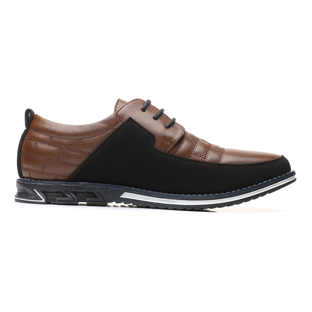 Men's, Four Seasons, Non Slip, Lace-up, Leather, Business Shoes, Casual Shoes, Formal Shoes