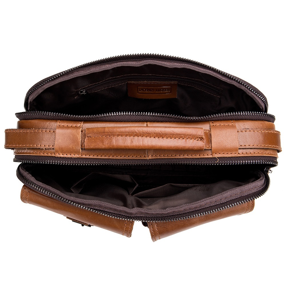Men's, Vintage, Business, Genuine Leather, Crossbody Bag, Handbag, Messenger Bags