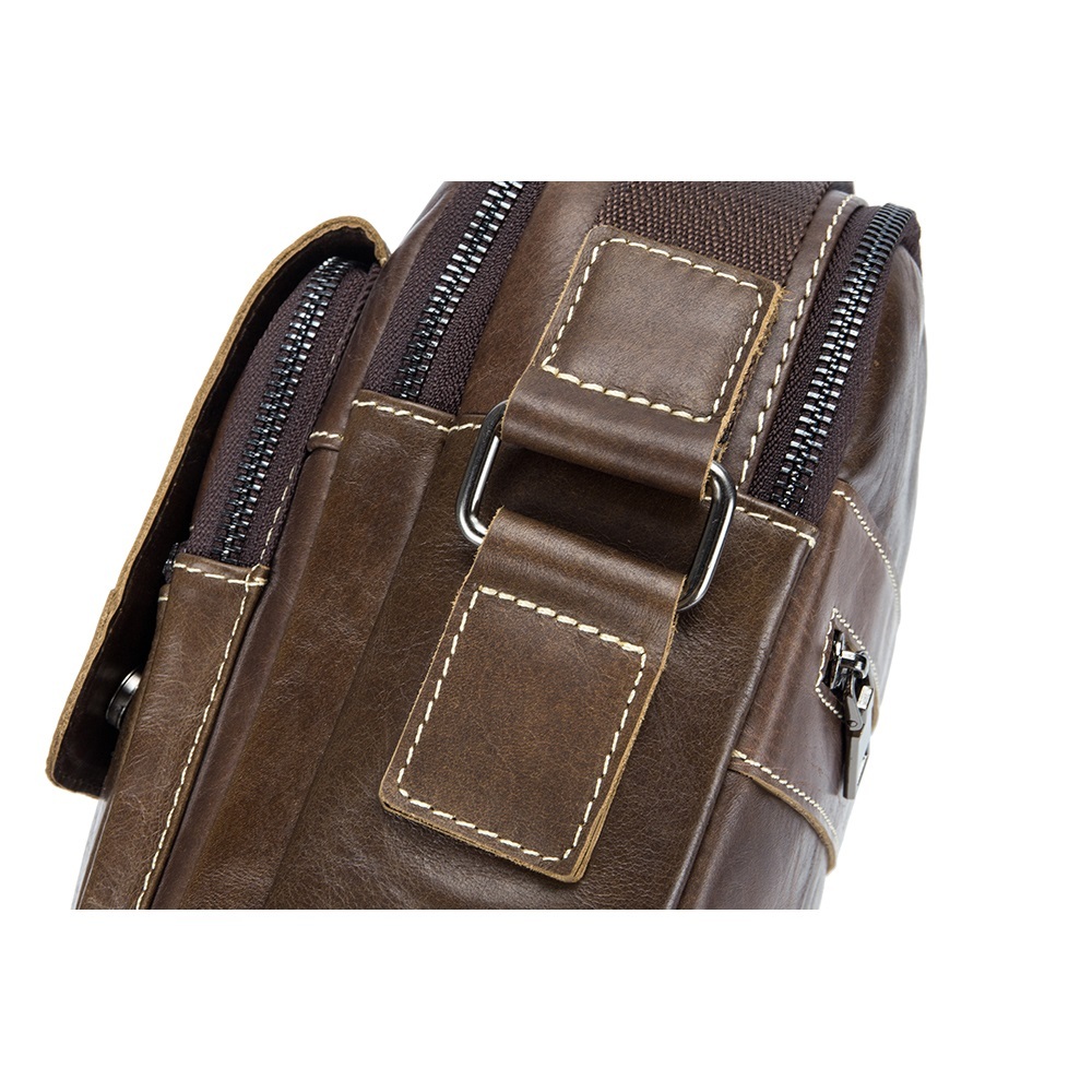 Men's, Vintage, Casual, Leather Sling Bag, Messenger Bags, Shoulder bags, Handbag, Sling bag