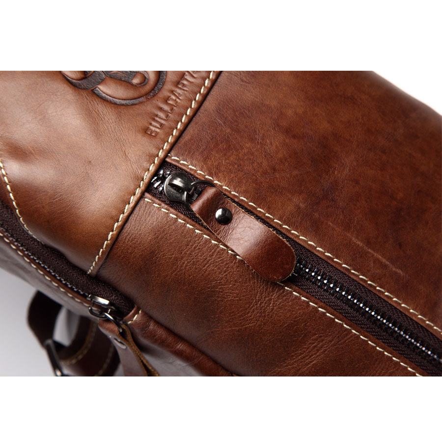 Men's, Vintage, Casual, Leather, Chest Bag, Sling Bag, Shoulder Bag, Hand bag