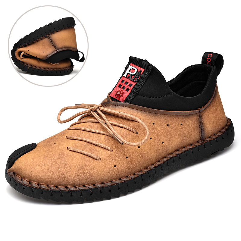 Men's, Four Seasons, Non-slip, Slip On, Microfiber Leather, Casual Shoes, Sneakers, Dress Shoes, Flat Shoes