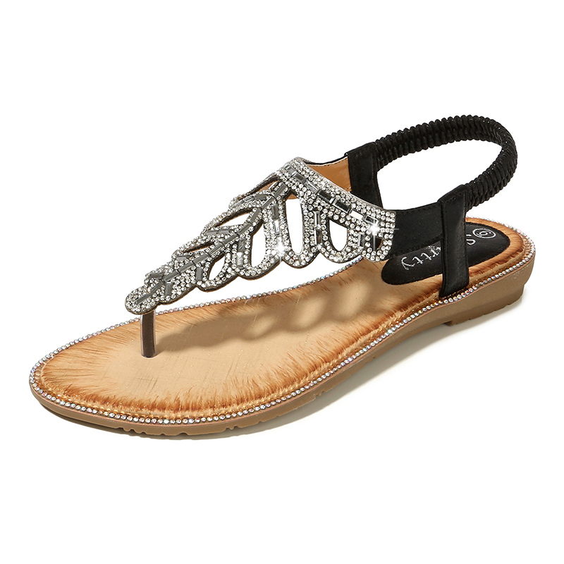 Women's, Simple, Flat, Synthetic Leather, Sandals, Beach Sandals, Outdoor Shoes, Casual  Sandals