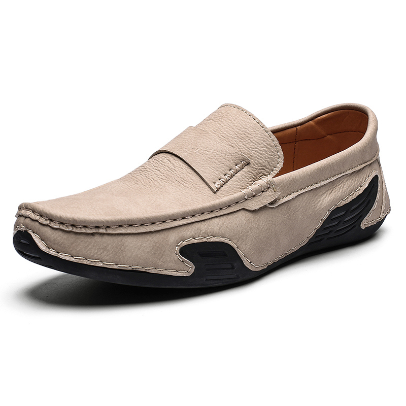 Men's, Four Seasons, Classic, Comfortable, Microfiber Leather, Loafers, Driving Shoes, Casual Shoes, Flat Shoes