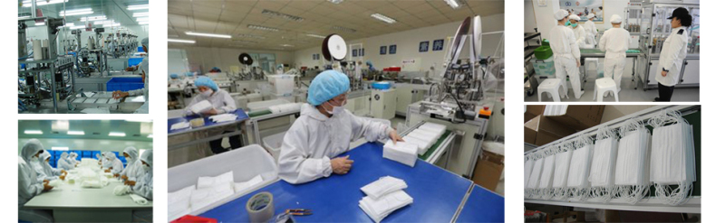 Virus Safety Masks -  3 Layers Disposable Face Mask Earloop Anti-Dust Flu detail Image