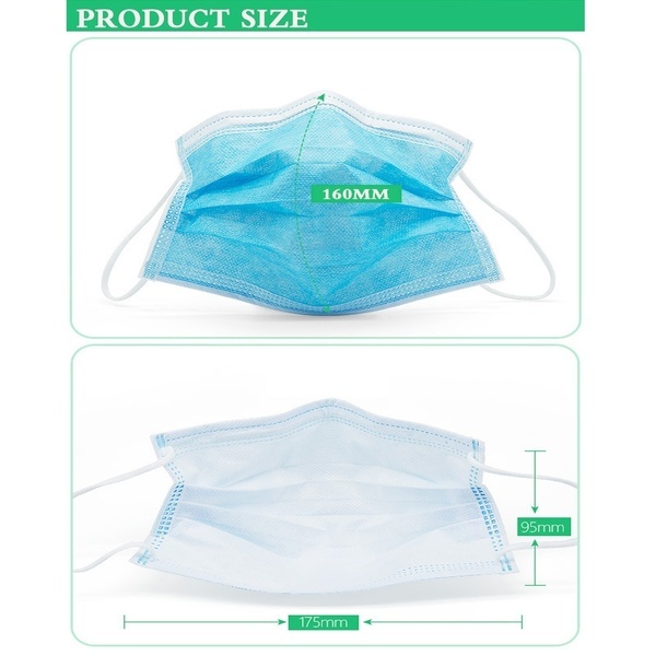 Disposable Face Masks, Disposable Surgical Mask, Medical Sanitary Surgical Mask,  3-Layer Masks, Medical Mask