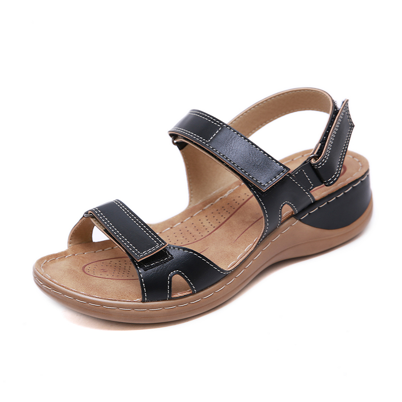 Women's, Summer, Holiday, Comfy, Microfiber Leather, Sandals, Beach Shoe, Casual Shoes