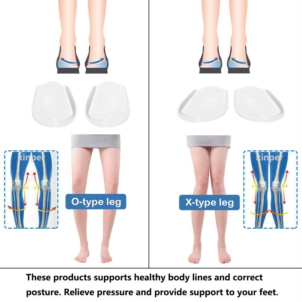 Medial lateral clearance heel wedges