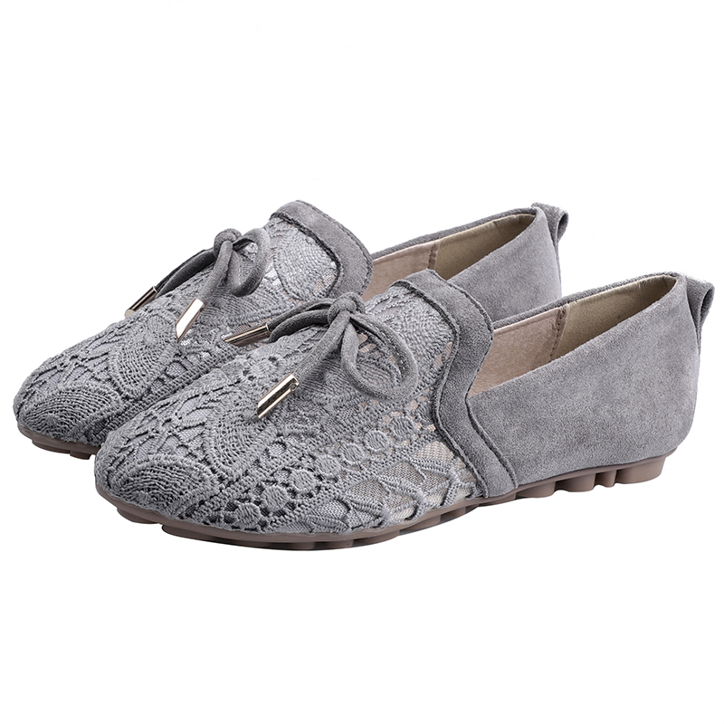 Women's Casual shoes, Summer, Slip-on, Flat Shoes, Casual Loafers, Women's Loafers, Comfortable,  Lace Decor, Mesh Casual Loafers, Mesh Loafers