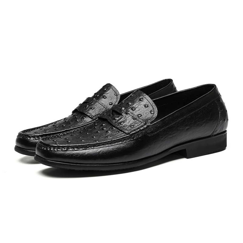 Men's, Four Seasons, Lightweight, Soft, Leather, Penny Loafer, Driving Shoes, Casual Shoes, Dress Loafer
