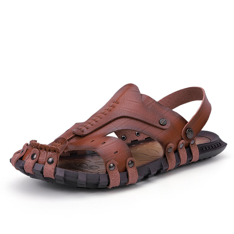 Men Outdoor Water Garden No-glue Slip Resistant Gladiator Sandals, Sandals