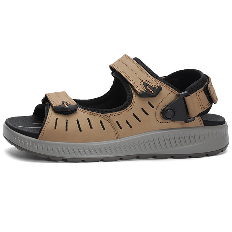 Large Size Men Hook Loop Slip Resistant Outdoor Casual Sandals, Sandals