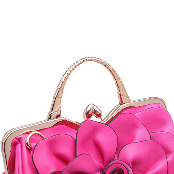 Rose Flower, Women Bag, Women Handbag,  Cosmetic Bag,  Women Handbags