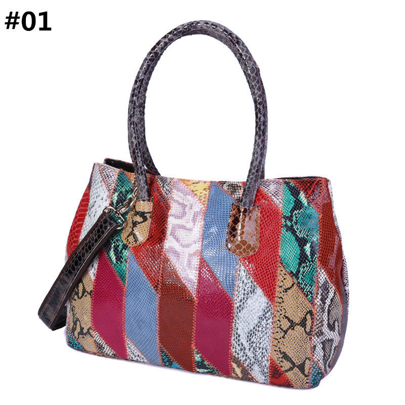 Women Bags,Patchwork Bags, LeatherBags, Vintage, Handbags, Large Capacity Crossbody Bags