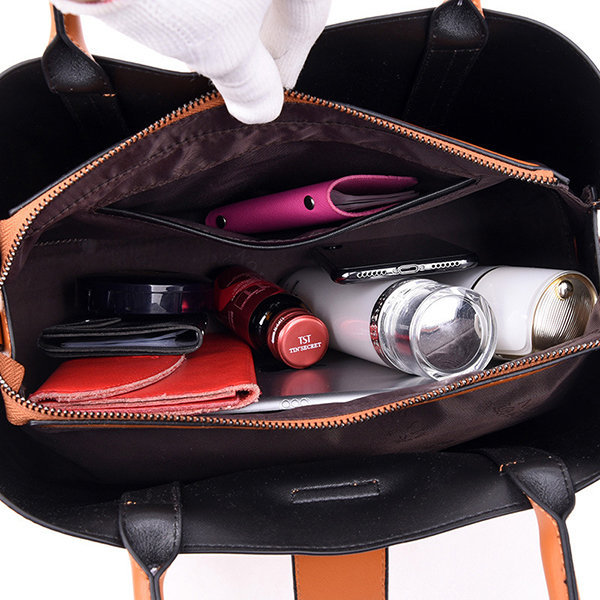 Women, Women bags, Women Handbags,  Leather Handbag, Multi-pocket Handbag, Solid ,Crossbody Bag, Leisure Shoulder Bag