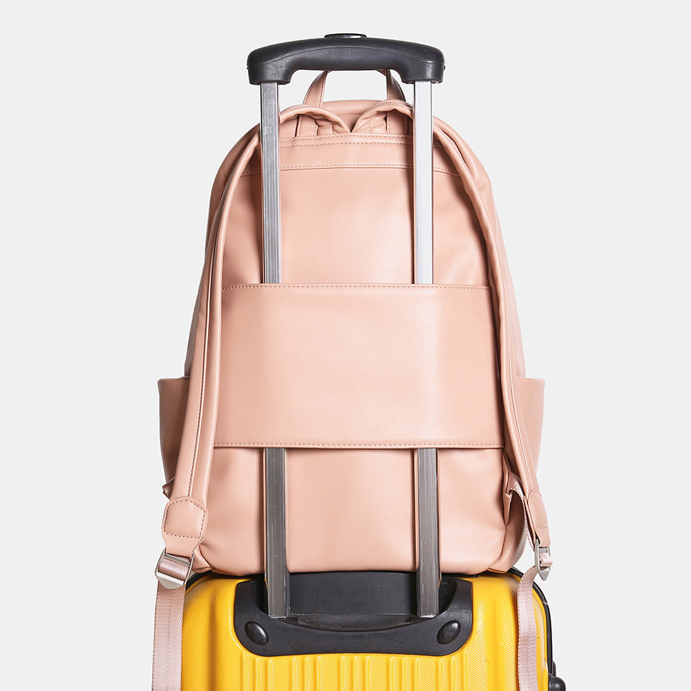 Women Backpack, Women Bag, Multifunction Bag, PU, Waterproof, Solid, Large Capacity Backpack,  Solid Backpack,