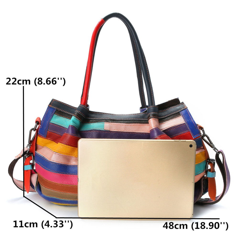 Women Bags, Genuine Leather,  Floral,  Crossbody Bag, Large Capacity,  Vintage Handbag, Women Crossbody Bags