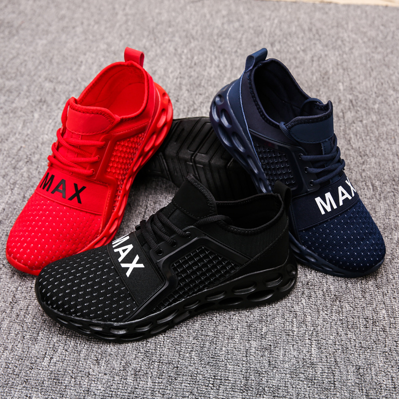 Men Four Seasons Breathable Non Slip Sport Sneakers, Casual Shoes