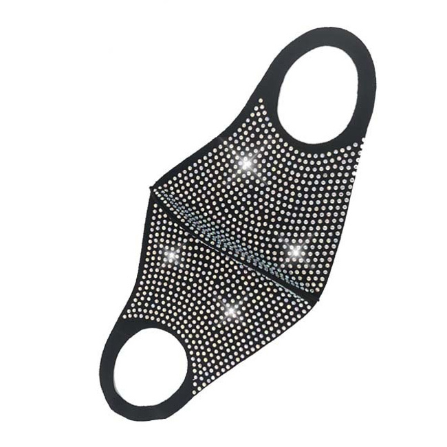 Anti Pollution Face Mask With Sparkles and Bling, Dust Mask