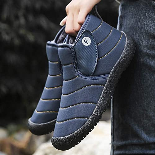 Men Winter Anti-Slip Soft Sole Water resistant Cloth Outdoor Boot, Winter Boots