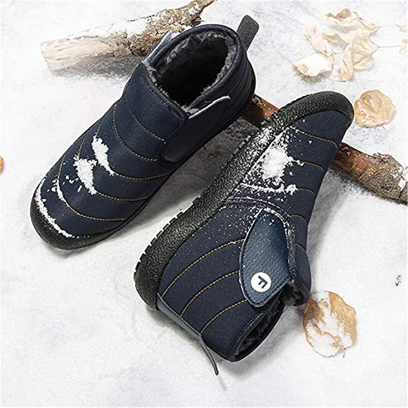 Men Winter Anti-Slip Soft Sole Water resistant Cloth Outdoor Boot, Winter Boots