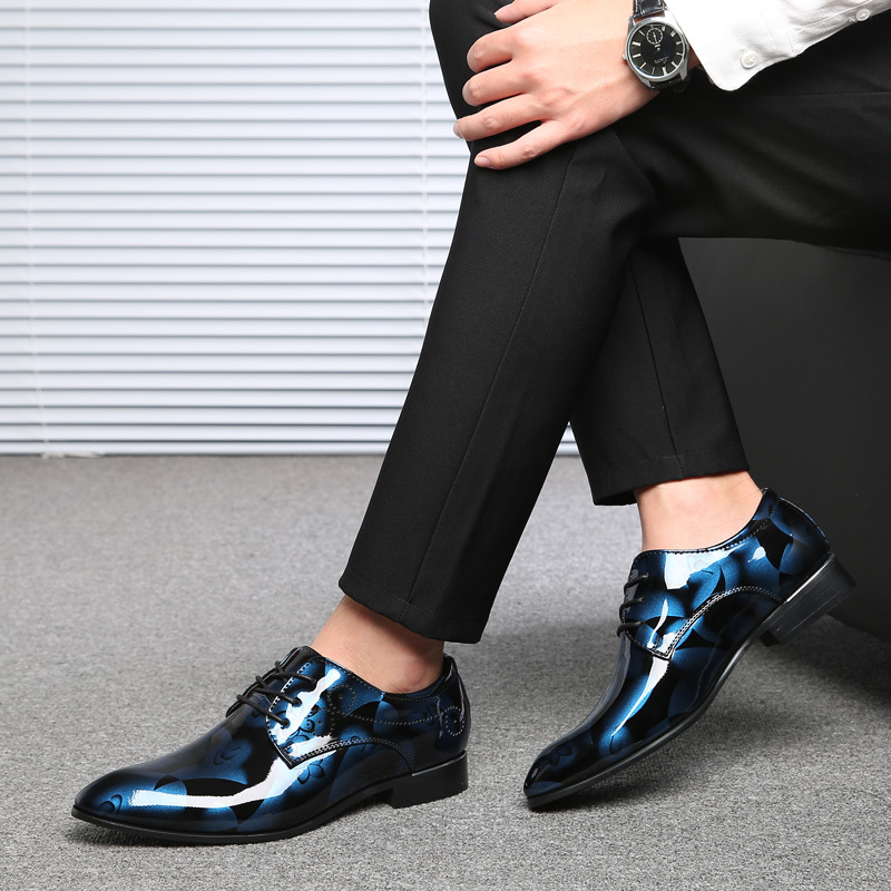 Calceus - Baldwin - Handcrafted Floral Oxford Shoes detail Image