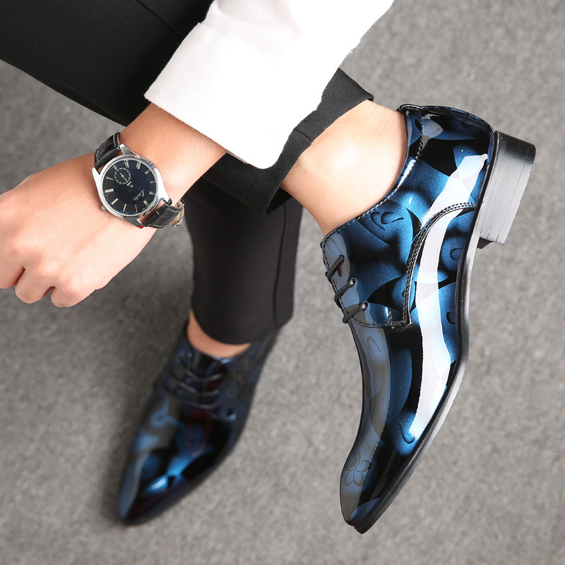 Calceus - Baldwin - Handcrafted Floral Oxford Shoes detail Image