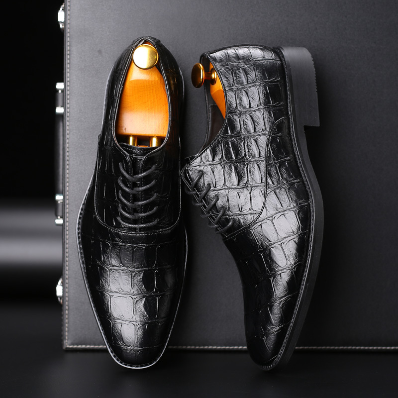 Crocodile Pattern Modern Formal Shoes, Dress Shoes, Formal Shoes, Business Shoes, Party Shoes