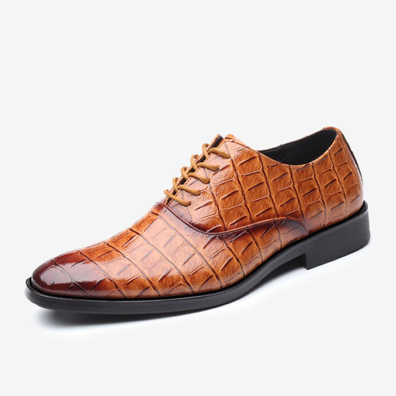Crocodile Pattern Modern Formal Shoes, Dress Shoes, Formal Shoes, Business Shoes, Party Shoes
