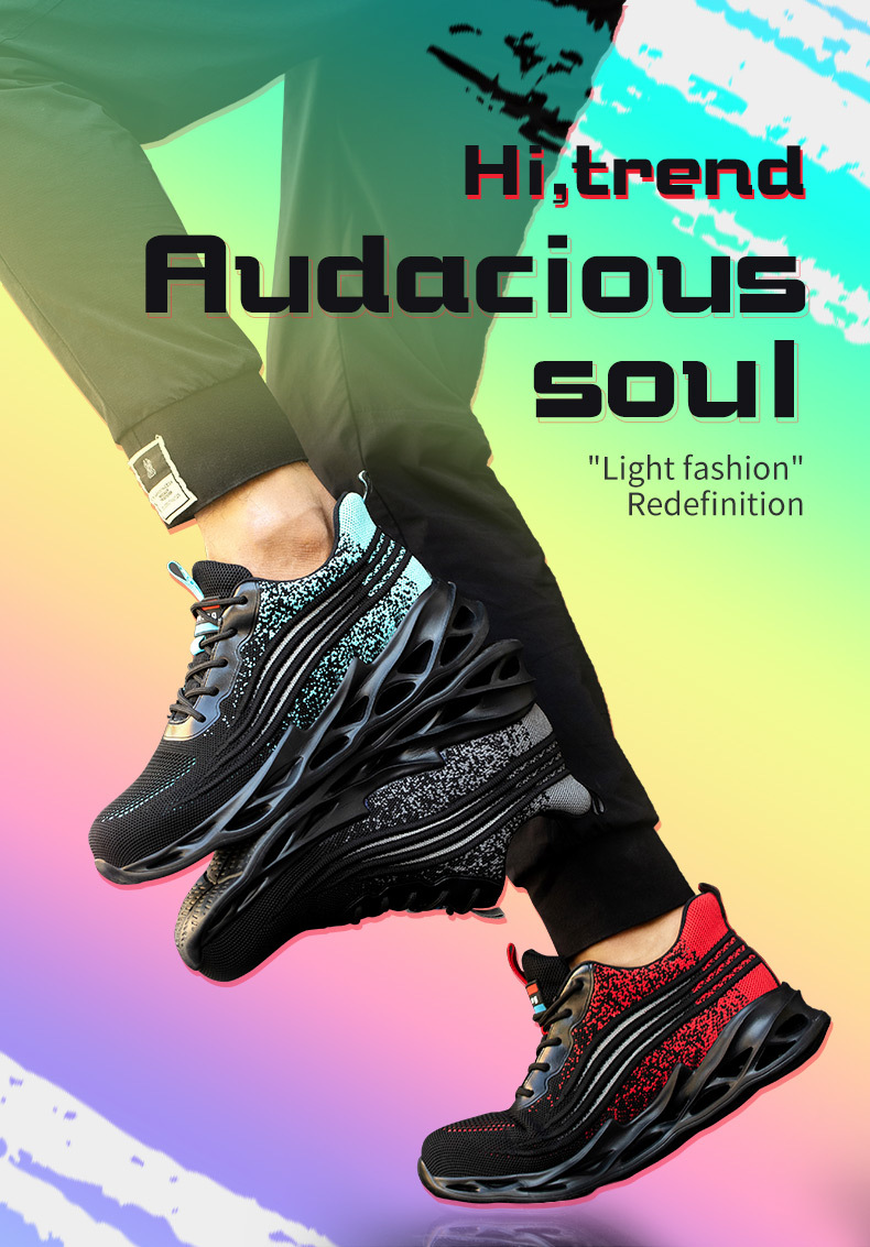 Men's, Summer, Breathable, Lightweight, Mesh, Safety Shoes, Sport Shoes, Work shoes Men's, Summer, Breathable, Lightweight, Mesh, Safety Shoes, Sport Shoes, Work shoes