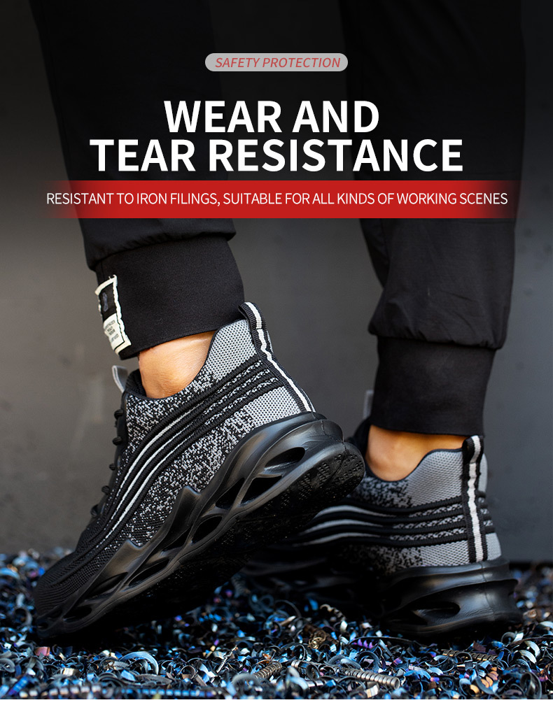Men's, Summer, Breathable, Lightweight, Mesh, Safety Shoes, Sport Shoes, Work shoes Men's, Summer, Breathable, Lightweight, Mesh, Safety Shoes, Sport Shoes, Work shoes