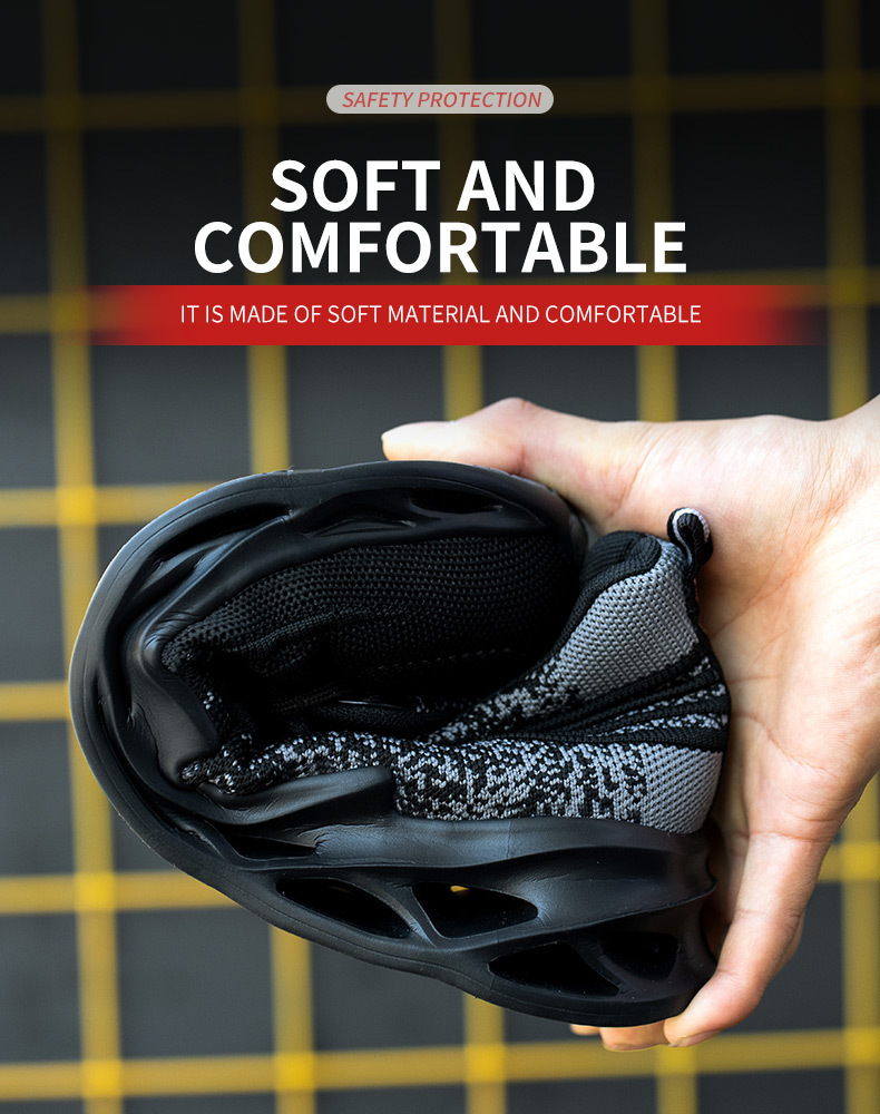 Men's, Summer, Breathable, Lightweight, Mesh, Safety Shoes, Sport Shoes, Work shoes Men's, Summer, Breathable, Lightweight, Mesh, Safety Shoes, Sport Shoes, Work shoes