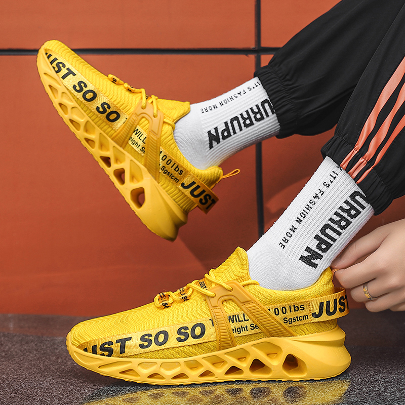 Just Soso Men's Mesh Breathable Sneakers | Calceus