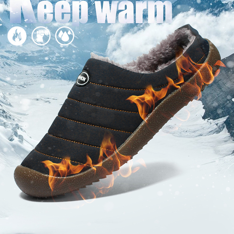 Winter store slippers outdoor