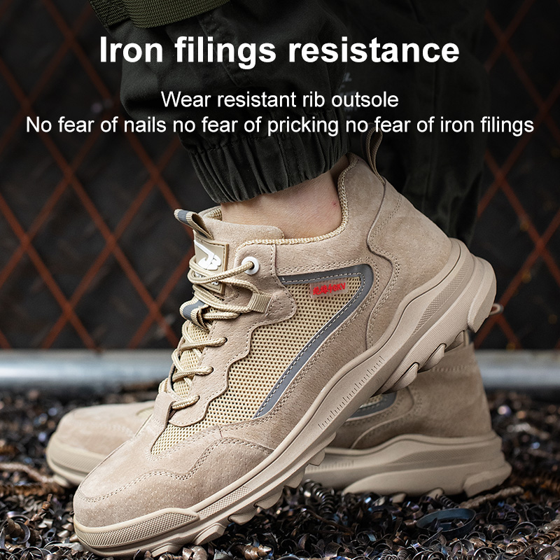 Men, Men's Shoes, Men's Boots, Safety Boots, Working Boots, Security Boots, Breathable, Steel Toe, Puncture-Proof, Lightweight, Insulation, Anti-smashing,  Anti-piercing, Non-slip, Kevlar Midsole, Dustin Pro