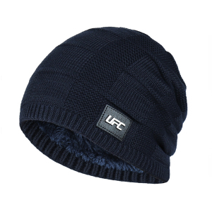 Mens Lined Knit Warm Winter Hats Binie Hat