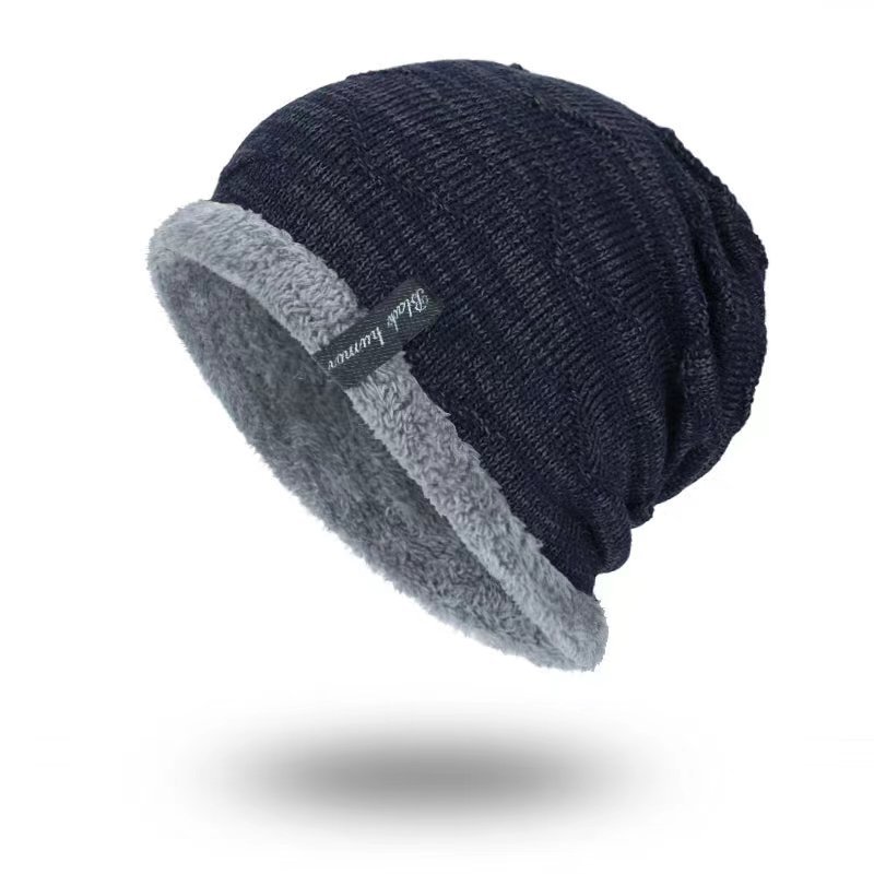 Men,Winter,Warm,Fashion,Comfortable,Plush Hat,Knitted Hat
