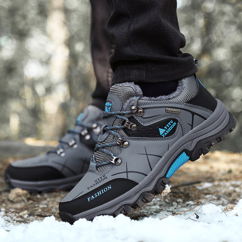 men shoes, casual shoes, leather shoes, winter shoes, warm shoes, non slip shoes, lace up shoes, sports shoes, fashion sneakers,  plush lining shoes,  hiking shoes, climbing shoes